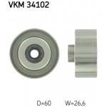 SKF Umlenk-/Führungsrolle, Keilrippenriemen